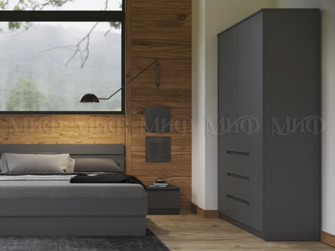 Шкаф 1600 Челси (ШхВхГ): 1602х2022х514 мм